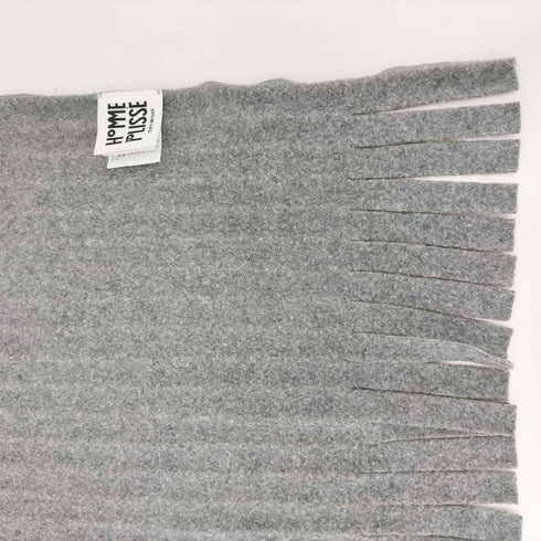 オムプリッセイッセイミヤケ HOMME PLISSE ISSEY MIYAKE レーヨン混 プリーツ フリースマフラー メンズ